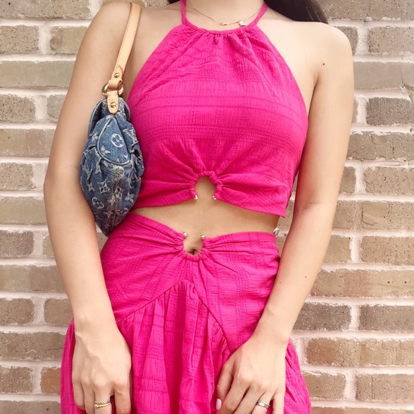 Authentic✅Louis Vuitton Denim Bag Mini Pleaty Monogram Vintage Jean Shoulder Bag - Picture 4 of 13